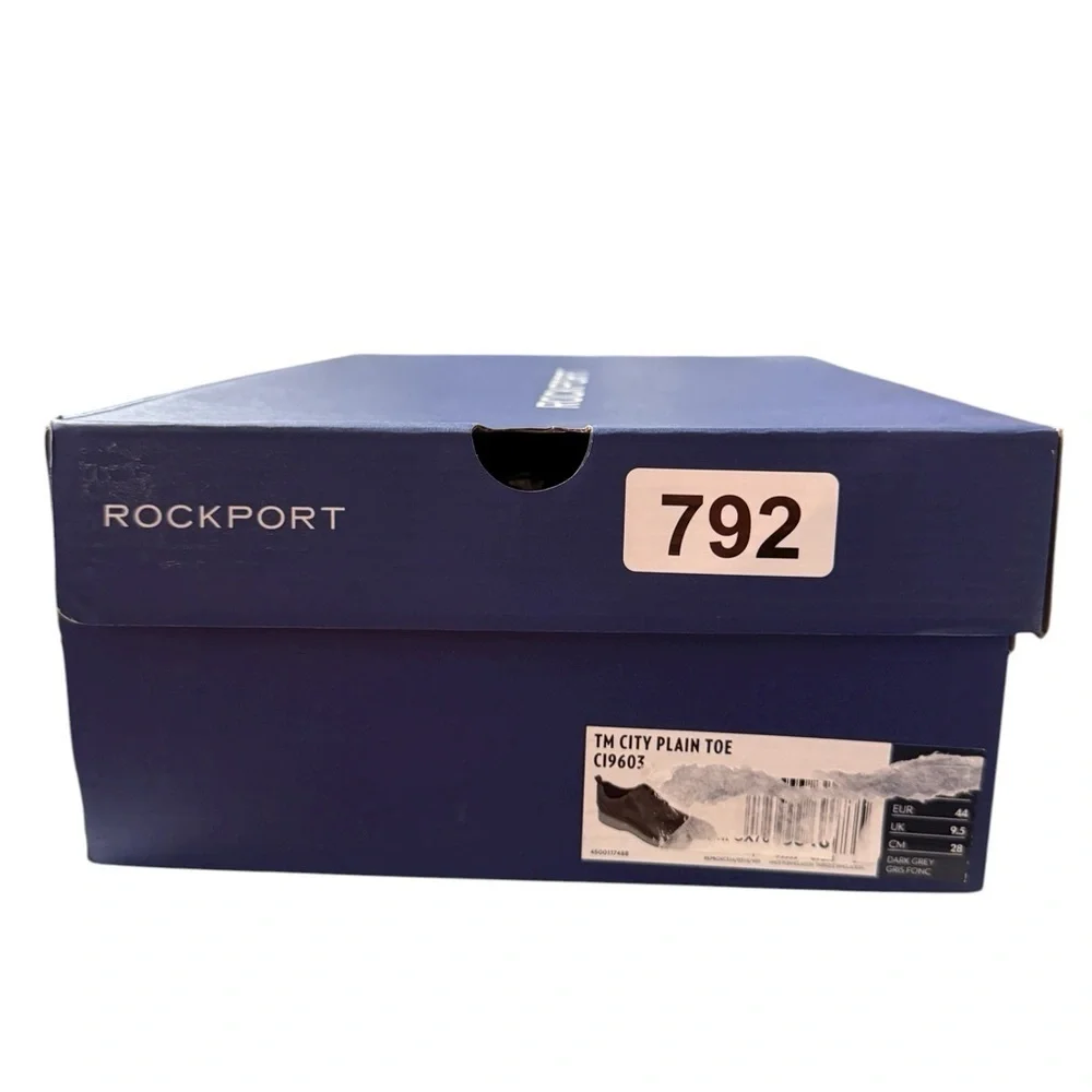 ROCKPORT Men’s Plain Toe Leather Shoes · Size 10
